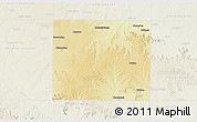 Physical 3D Map of Nolan County, lighten
