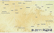Physical 3D Map of Nolan County