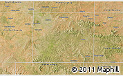Satellite 3D Map of Nolan County