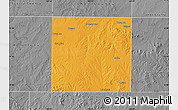 Political Map of Nolan County, desaturated