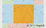 Political Map of Nolan County, lighten
