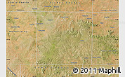 Satellite Map of Nolan County
