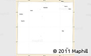 Classic Style Simple Map of Nolan County