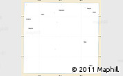 Classic Style Simple Map of Nolan County, single color outside
