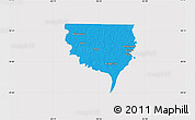 Political Map of Orange County, cropped outside