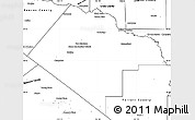 Blank Simple Map of Pecos County