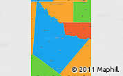 Political Simple Map of Reeves County