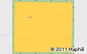 Savanna Style Simple Map of Rockwall County, single color outside