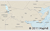 Shaded Relief 3D Map of San Patricio County