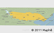 Savanna Style Panoramic Map of San Patricio County