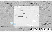 Gray 3D Map of Scurry County