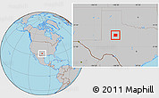 Gray Location Map of Scurry County