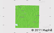 Political Map of Scurry County, cropped outside