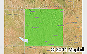 Political Map of Scurry County, satellite outside