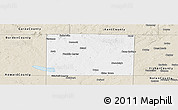 Classic Style Panoramic Map of Scurry County