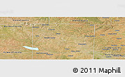 Satellite Panoramic Map of Scurry County