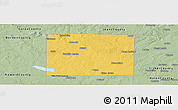 Savanna Style Panoramic Map of Scurry County