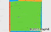 Political Simple Map of Scurry County