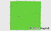Political Simple Map of Scurry County, single color outside
