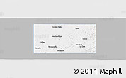 Gray Panoramic Map of Stephens County, single color outside