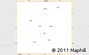 Classic Style Simple Map of Terry County