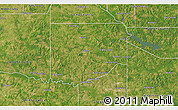 Satellite 3D Map of Upshur County