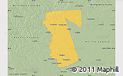 Savanna Style Map of Waller County