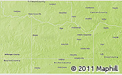 Physical 3D Map of Wichita County