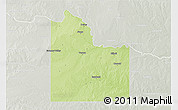 Physical 3D Map of Wilbarger County, lighten, semi-desaturated