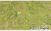 Satellite 3D Map of Wise County