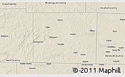 Shaded Relief 3D Map of Wise County