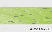 Physical Panoramic Map of Wise County
