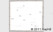 Gray Simple Map of Wise County, cropped outside