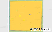 Savanna Style Simple Map of Wise County, cropped outside