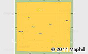 Savanna Style Simple Map of Wise County