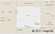 Classic Style 3D Map of Yoakum County