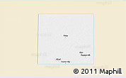 Classic Style 3D Map of Yoakum County, single color outside