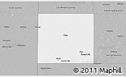 Gray 3D Map of Yoakum County