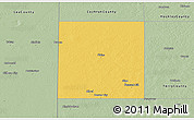 Savanna Style 3D Map of Yoakum County