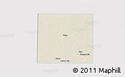 Shaded Relief 3D Map of Yoakum County, single color outside