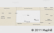 Classic Style Panoramic Map of Yoakum County