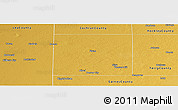 Physical Panoramic Map of Yoakum County
