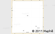 Classic Style Simple Map of Yoakum County