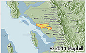 Savanna Style 3D Map of ZIP code 84015