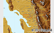 Physical Map of ZIP code 84015