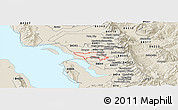 Shaded Relief Panoramic Map of ZIP code 84015