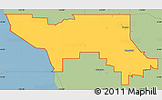 Savanna Style Simple Map of ZIP code 84015