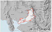 Gray 3D Map of ZIP code 84302