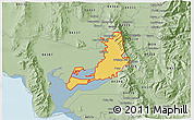 Savanna Style 3D Map of ZIP code 84302