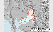 Gray Map of ZIP code 84302
